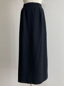 Моющийся ♪ Tokyo Soir легко координировать узкую линию юбки длинной длины черный формальный № 13 для женских церемониальных костюмов