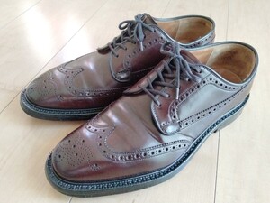 ◆☆Church’s Grafton/チャーチ グラフトン☆◆UK8F、コードバン、73ラスト◆フルブローグ パンチドキャップ【made in England】☆◆