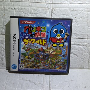 空箱です。ソフトなし。取扱説明書付  DS】ペンギンの問題 ザ・ワールド