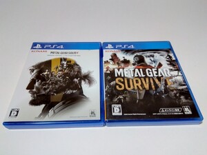 PS4 メタルギア ソリッド V グラウンド・ゼロズ + ファントムペイン サヴァイブ 2本セット