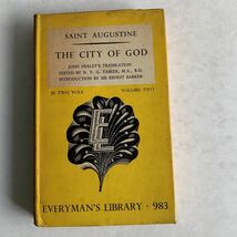 洋書　EVERYMAN`S LIBRARY・983　THE CITY OF GOD VOL2 SAINT AUGUSTINE_画像1