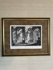  Europe construction Rome. copperplate engraving jo Van two 