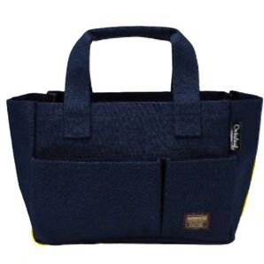 【未使用】CoCo壱番屋 オリジナル2点セット キャンバストートバッグ&ポーチ ネイビー 限定 ココイチ オンワード 帆布 濃紺