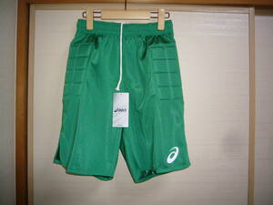  Asics for goalkeeper shorts green M size 