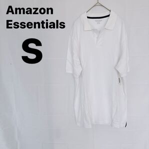 Amazon Essentials 【S】メンズ ポロシャツ 白