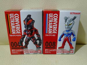 バンダイ 食玩 ウルトラマンコンバージ CONVERGE1.2 004ウルトラマンベリアル 008ウルトラマンゼロ