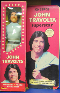 1977 year John * tiger boruta12 -inch box attaching figure CHEMTOY made John Travolta On Stage Superstar Vintage doll Sata te- Night fi- bar 