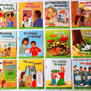 【ORT 】12冊Oxford Reading Tree Stage2 音声付き 英語 絵本 教材 洋書多読 ストーリー
