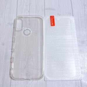 Android One S10 / Android One S9 Dクリアケース 液晶保護フィルム