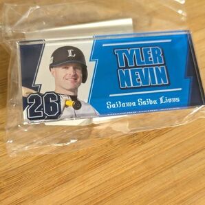 埼玉西武ライオンズ タイラー・ネビン 26 アクリルバッジ