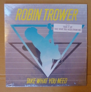 ROBIN TROWER「TAKE WHAT YOU NEED」米ORIG [ATLANTIC] ステッカー有シュリンク美品