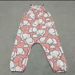 ネクストベビー サロペット 90 ゾウ