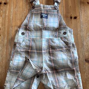 OshKosh B'gosh チェック柄オーバーオール ベビー キッズ 1歳半
