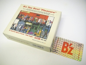 【SZ5594】非売品 B'z The Best ”Pleasure” 特製ジグソーパズル ～サイドアングル～ 300ピース 380×260 未使用 カード付き 長期保管品