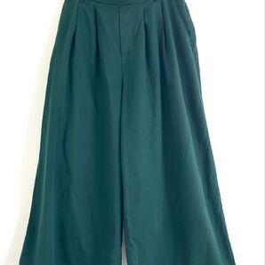 studio CLIP スタディオクリップ ワイドパンツ ダークグリーン Mサイズ