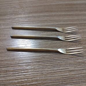 ゴールドフォーク3本セット ヒメフォーク
