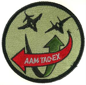 航空自衛隊　ＡＡＭ　ＴＡＣ　ＥＸ　ショルダーパッチ