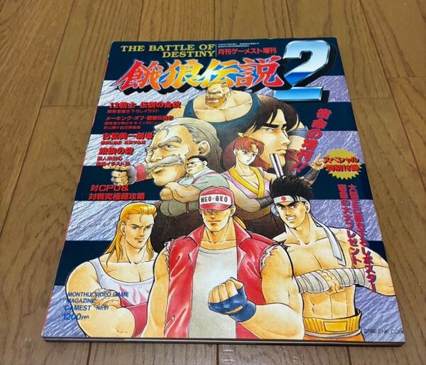 ゲーメストムック SNK ネオジオ 餓狼伝説2 攻略本