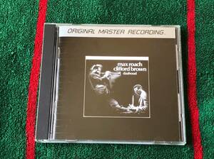 MAX ROACH & CLIFFORD BROWN/DAAHOUD mobile fidelity モービル・フィデリティー mfsl 中古CD マックス・ローチ クリフォード・ブラウン