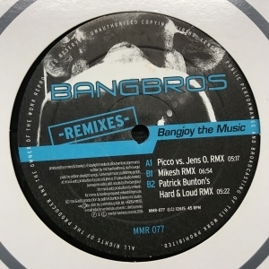 12inchレコード BANGBROS / BANGJOY THE MUSIC (REMIXES)