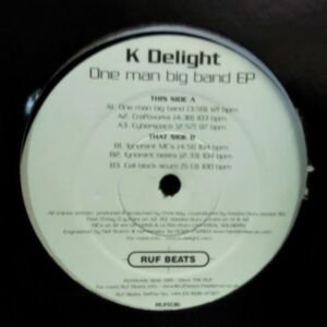 12inchレコード　 K DELIGHT / ONE MAN BIG BAND EP