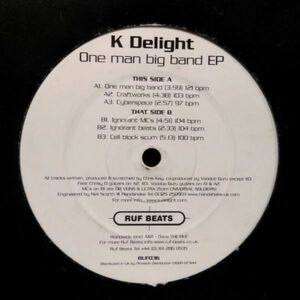 12inchレコード　 K DELIGHT / ONE MAN BIG BAND EP