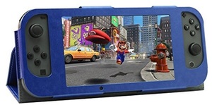 NP【送料無料_新品】NintendoSwitch保護ケース _ブルー_ニンテンドースイッチ