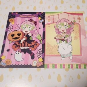 鬼滅の刃 ufotable マチアソビカフェ 極楽湯 ポストカード 甘露寺蜜璃