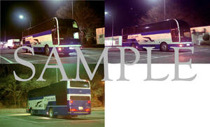 D[ bus photograph ]L version 3 sheets JR bus Kanto Volvo as terrorism -pe new b Lee z