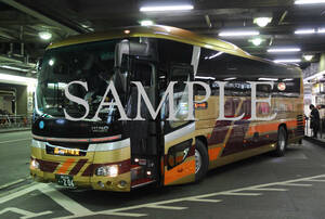 D【バス写真】L版１枚　高知県交通　セレガ　よさこい