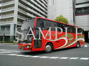 D[ bus photograph ]L version 1 sheets Gifu bus Aero Queen MV Osaka line 