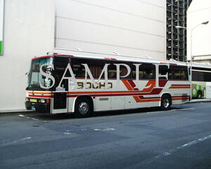 D【バス写真】L版１枚　防長交通　ブルーリボン　高速車