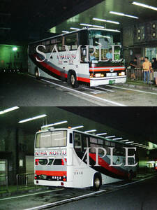 F[ bus photograph ]L version 2 sheets Nara traffic Blue Ribbon ... number Shinjuku line 