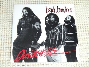 廃盤 Bad Brains バッド ブレインズ Quickness/ HR Darryl Jenifer Dr Know Mackie 在籍 Bob Ludwig マスタリング VJD32257 hardcore x dub