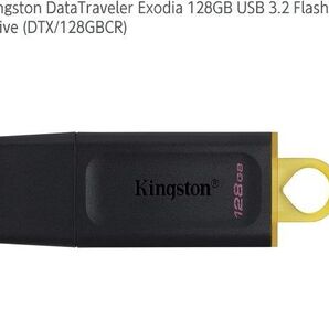 Kingston DataTraveler Exodia 128GB USB 3.2 フラッシュドライブ