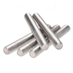 フルスレッドロッド 304ステンレス鋼 右ねじ 15個 M8 x 70 mm