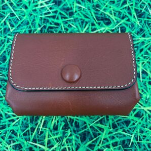 札幌革職人館 くるみボタン財布