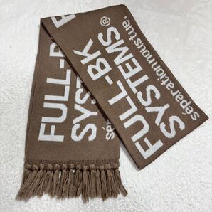 FULL-BK フルビーケー マフラー 登坂広臣着用