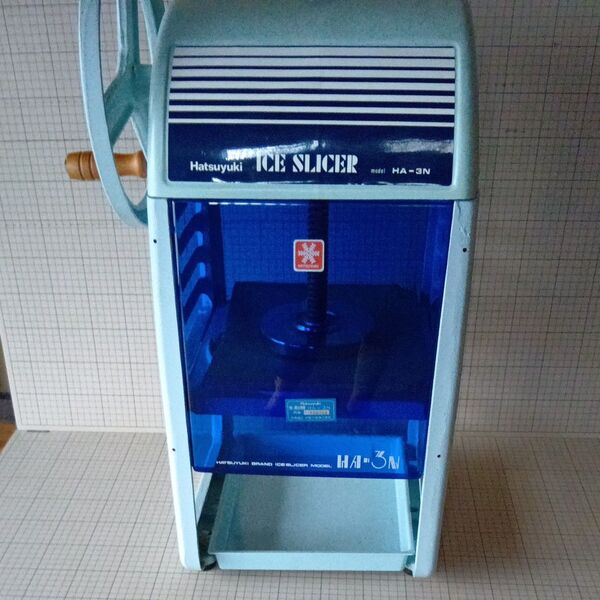 Hatsuyuki ICE SLICER HA-3N 初雪 かき氷機 レトロ
