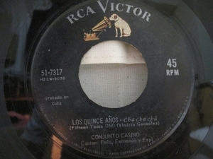 / 試聴可 / CUBA / キューバ / 45'S / CONJUNTO CASINO / RCA VICTOR 7317 / Fernando Alvarez / Roberto Espi / コンフント　カシノ