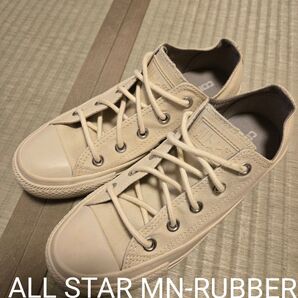 オールスター MNラバー OX WHITE CONVERSE コンバース 23センチ ALLSTAR スニーカー シューズ