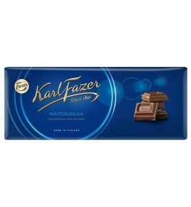Fazer Karl Fazer ファッツェル カールファッツェル ミルク チョコレート 22 枚 x 200gセット フィンランドのチョコレートです