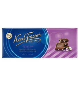 Fazer Karl Fazer ファッツェル カールファッツエル リコリス チョコレート 22 枚 x 200gセット フィンランドのチョコレートです