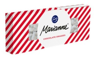 Fazer Marianne ファッツェル マリアンヌ ドロップス チョコレート 24 箱 x 200gセット フィンランドのチョコレートです