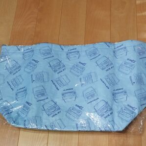 スズキ 車種イラスト エコバッグ ブルー 未使用