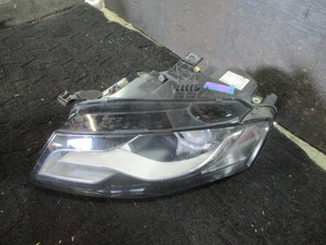 *①A5005 Audi A4/8KCDN left xenon head light Wagon HID/LED lighting OK passenger's seat side repair . stock and so on 