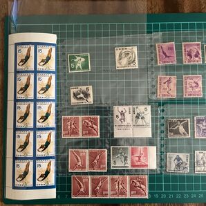 第二回〜23回国民体育大会記念切手 バラ