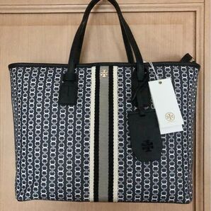 Tory Burch トリーバーチジェミニリンク トートバッグ 黒 トートバッグ