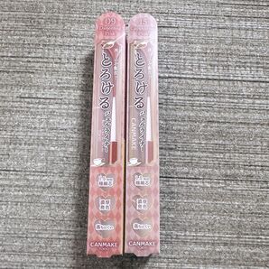 キャンメイク クリーミータッチライナー No.15 カプチーノピンク No.9 ダージリンピンク