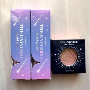 rom&nd ロムアンド ザユニバースグリッター セット